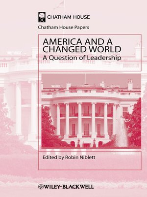 cover image of America and a Changed World